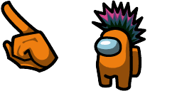Cursor preview: Mohawk Crewmate - 1 - cute-cursor.com