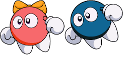 Cursor preview: Lololo and Lalala - 37 - cute-cursor.com