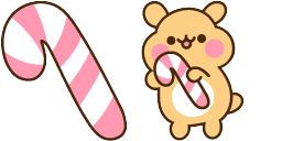 Cursor preview: Cheek Holiday Sweets - 1 - cute-cursor.com