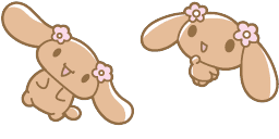 Cursor preview: Mocha Cinnamoangels - 1 - cute-cursor.com
