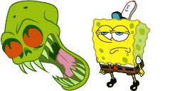 Cursor preview: Spongebob's Flying Dutchman - 1 - cute-cursor.com