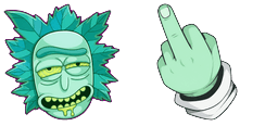 Cursor preview: Leafy Lab Portal Meme - 66 - cute-cursor.com