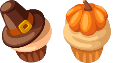 Cursor preview: Cute Turkey - 1 - cute-cursor.com