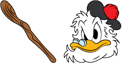 Cursor preview: DuckTales Themed Cute Mouse Cursor Pack - 1 - cute-cursor.com