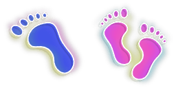 Cursor preview: Vibrant Neon 7410 - 9 - cute-cursor.com