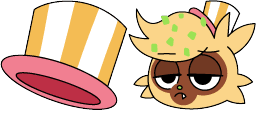 Cursor preview: Cute Chikn Nuggit Cursor Pack - 1 - cute-cursor.com