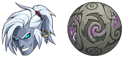Cursor preview: Brawlhalla Dusk - 1 - cute-cursor.com