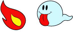 Cursor preview: Kirby Style - 1 - cute-cursor.com
