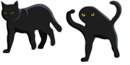Cursor preview: Cursed Cat Meme - 1 - cute-cursor.com