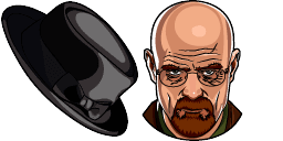 Cursor preview: Breaking BAD Walter White - 1 - cute-cursor.com