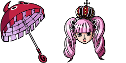 Cursor preview: Perona and Umbrella - 2 - cute-cursor.com