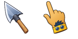Cursor preview: One Piece Scopper Gaban Axe - 65 - cute-cursor.com