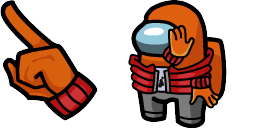 Cursor preview: Drake Meme Crewmate - 1 - cute-cursor.com