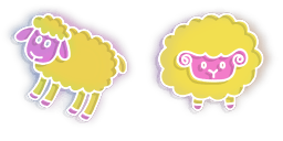 Cursor preview: Neon Cute Glow - 66 - cute-cursor.com