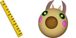 Cursor preview: Piggy Teacher - 62 - cute-cursor.com