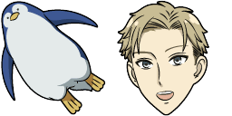 Cursor preview: Custom Cursor Pack - Spy x Family Loid Forger - 1 - cute-cursor.com