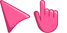 Cursor preview: Cerise - 66 - cute-cursor.com
