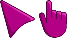Cursor preview: Red Violet - 66 - cute-cursor.com
