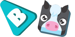 Cursor preview: Custom Cow Cursor Pack - 1 - cute-cursor.com