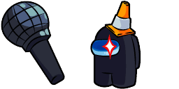 Cursor preview: Black Impostor - 67 - cute-cursor.com