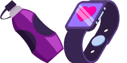 Cursor preview: Sports Watch - 1 - cute-cursor.com