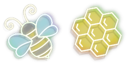 Cursor preview: Honeycomb - 64 - cute-cursor.com