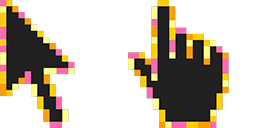 Cursor preview: Sunset Serenity - 63 - cute-cursor.com