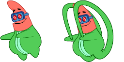 Cursor preview: Custom Spongebob 1701 - 1 - cute-cursor.com