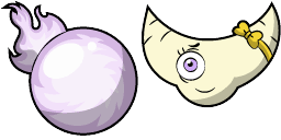 Cursor preview: Celestial Moon Girl Cursor Pack - 40 - cute-cursor.com