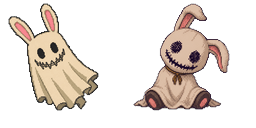 Cursor preview: Pixel Mimikyu Ragdoll - 37 - cute-cursor.com