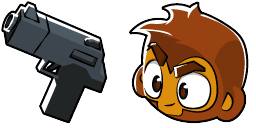 Cursor preview: Bloons TD Agent Jericho Cute Mouse Cursor Pack - 9 - cute-cursor.com
