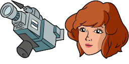 Cursor preview: April O'Neil TMNT - 7 - cute-cursor.com