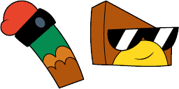 Cursor preview: Hawkodile - 1 - cute-cursor.com