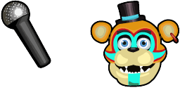 Cursor preview: Glamrock Freddy - 1 - cute-cursor.com