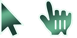 Cursor preview: Modern Gradient - 67 - cute-cursor.com