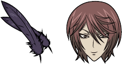 Cursor preview: Kurama Shinjirou - 66 - cute-cursor.com