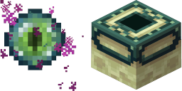 Cursor preview: End Portal Frame - 66 - cute-cursor.com