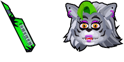 Cursor preview: Roxanne Wolf - 1 - cute-cursor.com