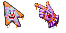 Cursor preview: Custom Cursor Professional Clown - 66 - cute-cursor.com