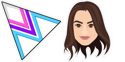 Cursor preview: Merrell Twins - 66 - cute-cursor.com