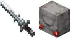 Cursor preview: Claymore Redstone Golem - 9 - cute-cursor.com