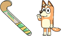 Cursor preview: Chilli Heeler Bluey - 1 - cute-cursor.com