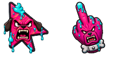 Cursor preview: Custom Cursor Mad Dog - 9 - cute-cursor.com