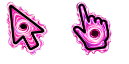 Cursor preview: Bubblegum Melt - 63 - cute-cursor.com