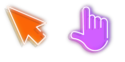 Cursor preview: Arrow Hand - 1 - cute-cursor.com
