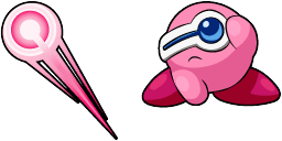 Cursor preview: Kirby Laser - 1 - cute-cursor.com