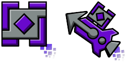 Cursor preview: Geometry Dash Custom Cursor Pack - 1 - cute-cursor.com