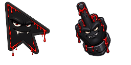 Cursor preview: Custom Cursor Badass - 1 - cute-cursor.com