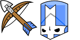 Cursor preview: Castle Crashers Blue Knight Cute Mouse Cursor Pack - 67 - cute-cursor.com