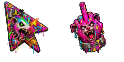Cursor preview: Custom Cursor Total Trash - 1 - cute-cursor.com